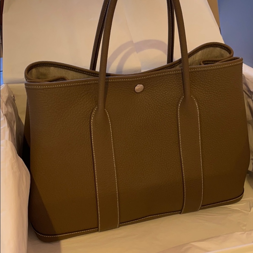 Hermès Garden Party 36” Purse - Picture 10 of 12